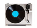 Analog Stereo Turntable Vinyl Record Player Royalty Free Stock Photo