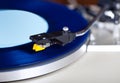 Analog Stereo Turntable Vinyl Record Player Royalty Free Stock Photo