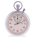 Analog stop watch Royalty Free Stock Photo