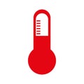 Analog thermometer icon image