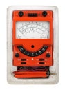 Analog vintage multimeter