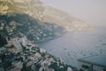 Analogical photo of the mountains and sea.