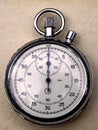 Analogue stopwatch