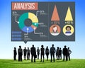 Analysis Analytic Marketing Sharing Graph Diagram Concept