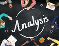 Analysis Analyze Data Information Planning Statistics Concept Royalty Free Stock Photo