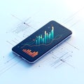 Analysis trends and software development coding process concept. Royalty Free Stock Photo