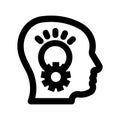 Analytical thinking Isolated Vector icon which can easily modify or edit