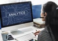 Analytics Analyze Data Analysis Informaion Research Concept Royalty Free Stock Photo