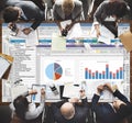 Analytics Brainstorming Chart Diagram Report Concept