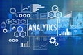 Analytics in Business Concept