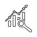 Analytics, chart, report icon