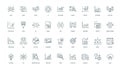 Analytics Data Icons Analysis Visualization Concepts Royalty Free Stock Photo