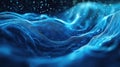 analytics pulsating data stream Royalty Free Stock Photo