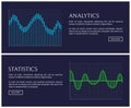 Analytics and Statistics Data Shown in Graphics Royalty Free Stock Photo