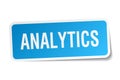 Analytics sticker