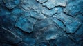 Analyze Dark Blue Stone Texture for Background with Natural Concept Royalty Free Stock Photo