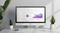 Analyze Data Charts and Graphs, Visualizing Key Performance Indicators (KPIs) with Interactive Dashboard Software f