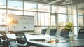 Analyzing Business Growth, Charts, Graphs, and Data Interpretation in a Modern Office Setting, Showing Strategic Pl