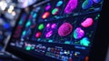 Analyzing cellular structures on digital display