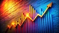 Analyzing Explosive Growth A WormsEye View of Data Ascent with Steep Upward Trend Visualization