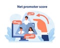 Analyzing Net Promoter Score online