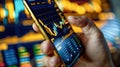 Analyzing Stock Market Data on Smartphone. Generative ai