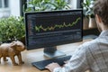 Analyzing Stock Market Trends A Deep Dive into Investment Strategies and Financial Data, Exploring Technical Analysis, Chart Royalty Free Stock Photo