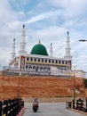 Anambas; Baitul Ma& x27;mur Grand Mosque building, Anambas Islands district.