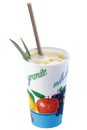 Pineapple Milkshake Royalty Free Stock Photo