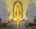 Ananda Temple on Bagan Plain, Myanmar Royalty Free Stock Photo