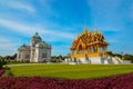 Ananta Samakhom Throne Hall with Barom Mangalanusarani Pavilion at the Royal Dusit Palace in Bangkok, Thailand