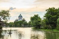 The Ananta Samakhom Throne Hall and Dusit Zoo Royalty Free Stock Photo