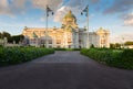 The Ananta Samakhom Throne Hall Thailand white house in Royal Dusit Palace, Bangkok Thailand Landmark with blue sky Royalty Free Stock Photo