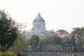 The Ananta Samakom Throne Hall view from Dusit Zoo - Bangkok.,THAILAND.