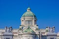 Beautiful Anantasamakhom Throne Hall,Dusit Palace,Bangkok,Thailand:built from Italian white marbles in Italian Renaissance style.