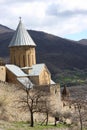 Ananuri castle complex Royalty Free Stock Photo