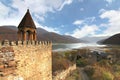 Ananuri castle complex near tbilisi in Georgia Royalty Free Stock Photo
