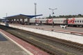 Anapa railway station platform, Krasnodar region