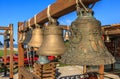 Russian Bells outdoor exposition in Anapa represents old Orthodox bells of all kinds