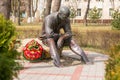 Memorial dedicated to the wars of the Afghans, in the Memory Park and Alley of Glory in Anapa, Russ
