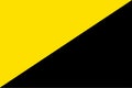 Anarcho capitalism flag Royalty Free Stock Photo