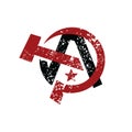Anarchy Atheism Socialist Logo - Logotype
