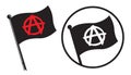 Anarchy Black Flag Icons