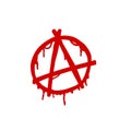 Anarchy. Letter A in the circle.