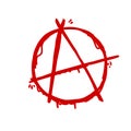 Anarchy. Letter A in the circle.