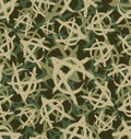 Anarchy Military pattern seamless. Punk Army symbol background. Protective texture