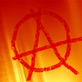 Anarchy symbol Royalty Free Stock Photo