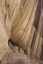 Anasazi cave dwelling in the Canyon de Chelly, Arizona - vertical Royalty Free Stock Photo