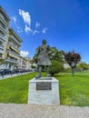 Anastasios Karatasos Gerokaratasos statue, a military commander during the Greek Revolution and one of the most important