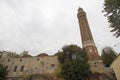 Yivli Minaret Antalya Turkey camii Royalty Free Stock Photo